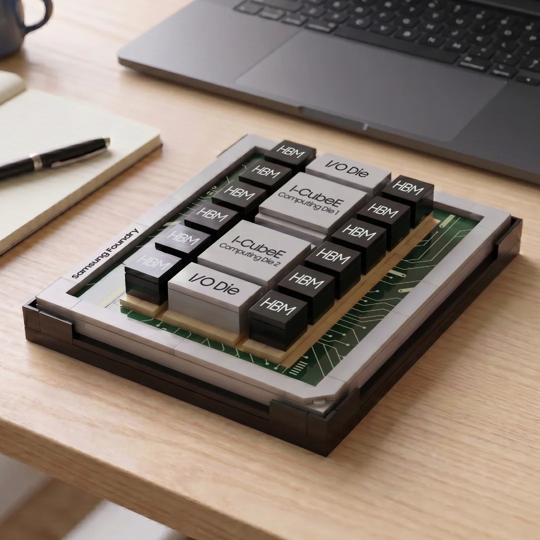 Samsung Platine auf Schreibtisch