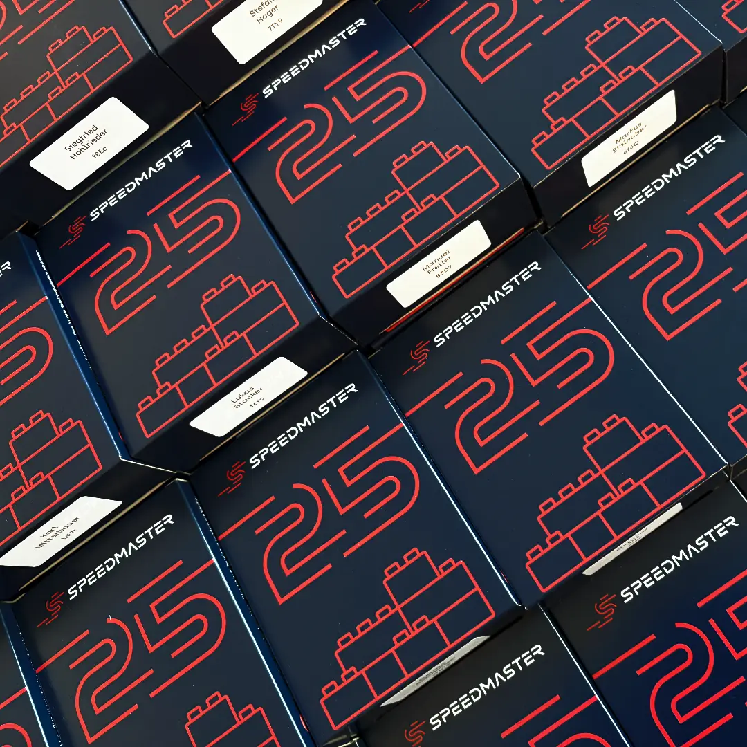 personalisierte Verpackung Speedmaster