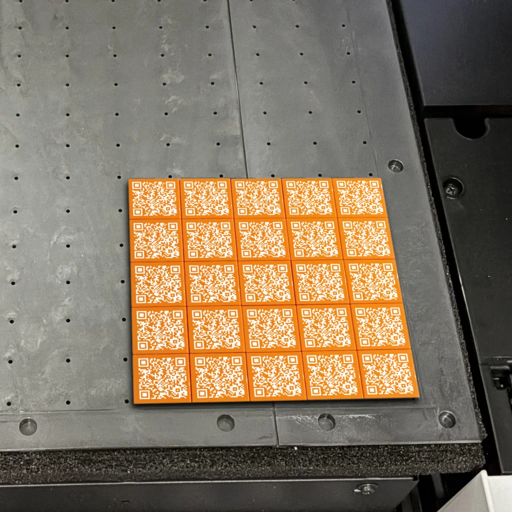 UV-Print QR-Code