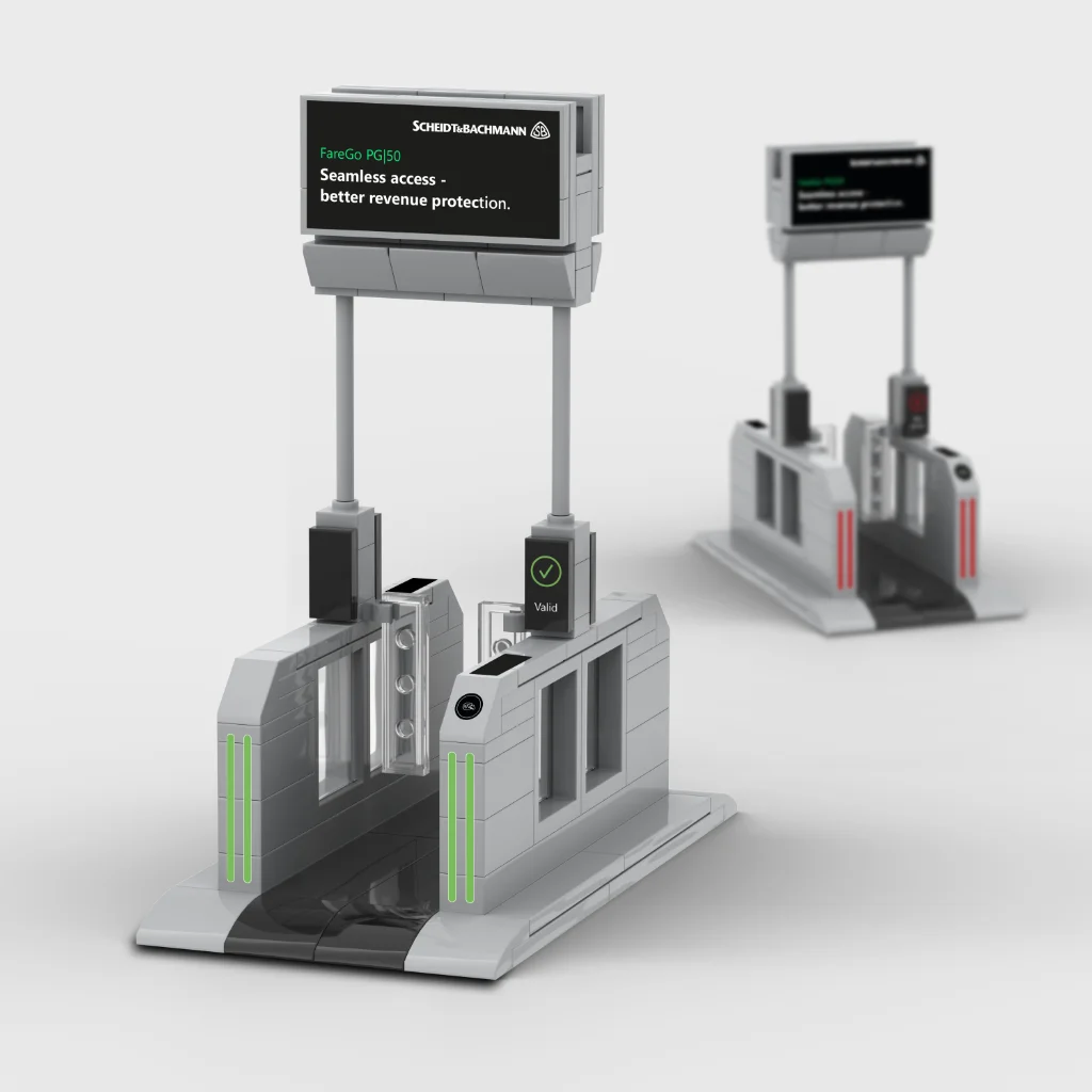 Faregate Modell - beide Ansichten