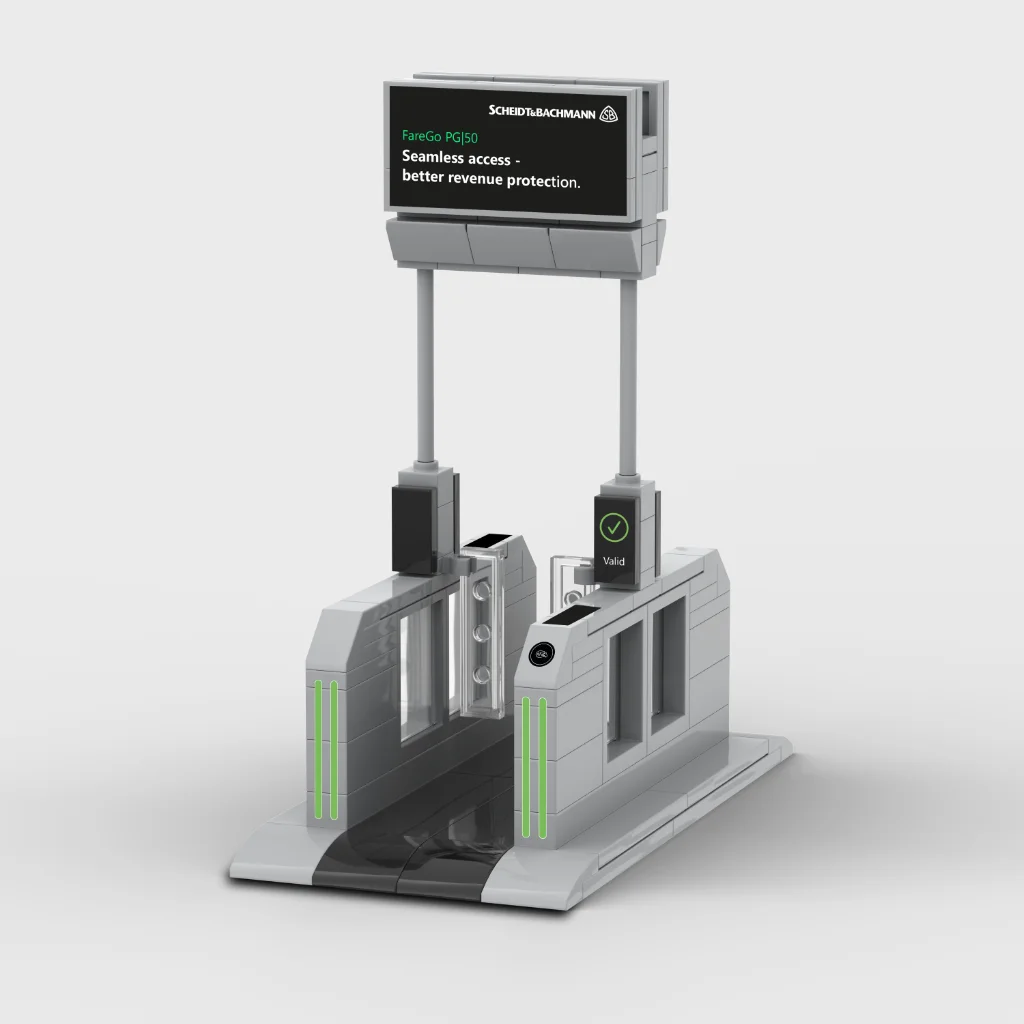 Faregate Modell - Vorderansicht