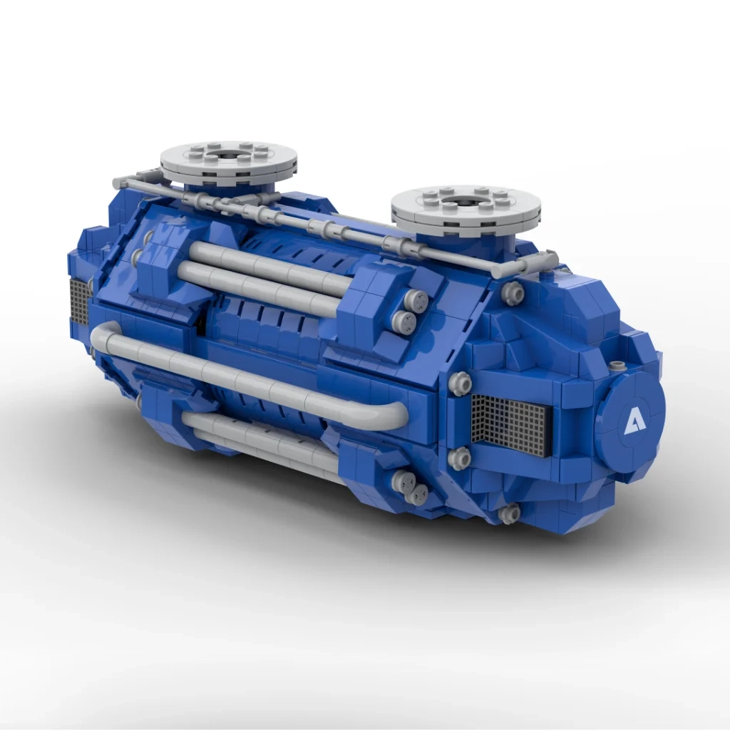 Andritz Pumpe HP43 3D Modell
